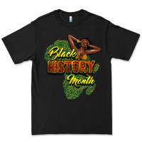 Black Black History Month Premium Tee - HowdyJamesFarm