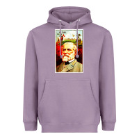 Lavender lee Confederate General Heavyweight Hoodie - artisFamous