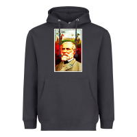 Smoke lee Confederate General Heavyweight Hoodie - artisFamous