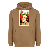 Toasted Coconut lee Confederate General Heavyweight Hoodie - artisFamous