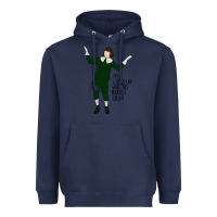 Navy berries and cream Heavyweight Hoodie - artisFamous