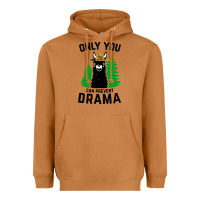 Meerkat only you can prevent drama llama Heavyweight Hoodie - artisFamous