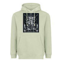 Matcha hecate tarot card triple moon goddess witch wiccan pagan Heavyweight Hoodie - artisFamous