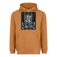 Meerkat hecate tarot card triple moon goddess witch wiccan pagan Heavyweight Hoodie - artisFamous