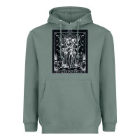Sage hecate tarot card triple moon goddess witch wiccan pagan Heavyweight Hoodie - artisFamous