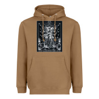 Toasted Coconut hecate tarot card triple moon goddess witch wiccan pagan Heavyweight Hoodie - artisFamous