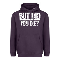 Plum but did you die Heavyweight Hoodie - artisFamous