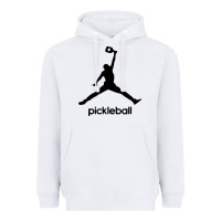 White funny pickleball Heavyweight Hoodie - artisFamous