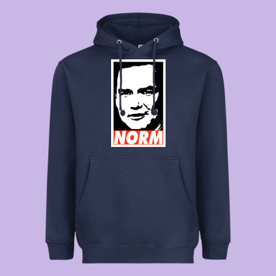 Norm Macdonald Heavyweight Hoodie Designed By Artisfamous