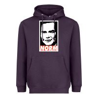 Plum norm macdonald Heavyweight Hoodie - artisFamous