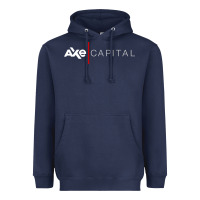 Navy axe capital Heavyweight Hoodie - artisFamous