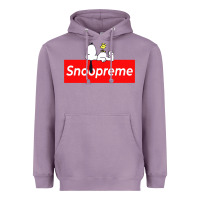 Lavender snoopreme Heavyweight Hoodie - artisFamous