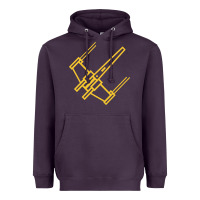 Plum x wing starfighter Heavyweight Hoodie - artisFamous