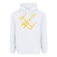 White x wing starfighter Heavyweight Hoodie - artisFamous