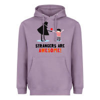 Lavender strangers are awesome Heavyweight Hoodie - artisFamous