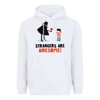 White strangers are awesome Heavyweight Hoodie - artisFamous