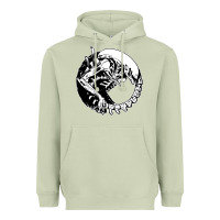 Matcha xenomorph Heavyweight Hoodie - artisFamous