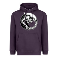 Plum xenomorph Heavyweight Hoodie - artisFamous