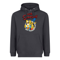 Smoke the simpsons funny family Heavyweight Hoodie - artisFamous