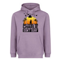 Lavender summer vacation charlie don't surf Heavyweight Hoodie - artisFamous