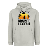 Summer Vacation Charlie Don't Surf Heavyweight Hoodie | Teevron
