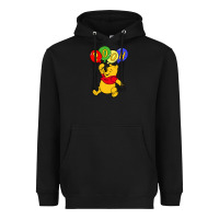 Black hunny the pooh Heavyweight Hoodie - artisFamous
