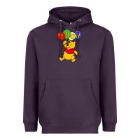 Plum hunny the pooh Heavyweight Hoodie - artisFamous