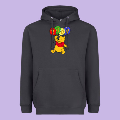 Hunny The Pooh Heavyweight Hoodie Designed By Artisfamous