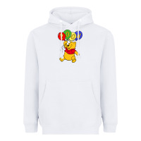 White hunny the pooh Heavyweight Hoodie - artisFamous