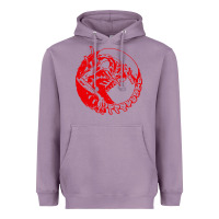 Lavender xenomorph Heavyweight Hoodie - artisFamous