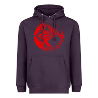 Plum xenomorph Heavyweight Hoodie - artisFamous