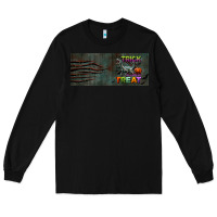 Black trick rawr treat 15 oz mug Long Sleeve Tee - BundleAndBundleShop