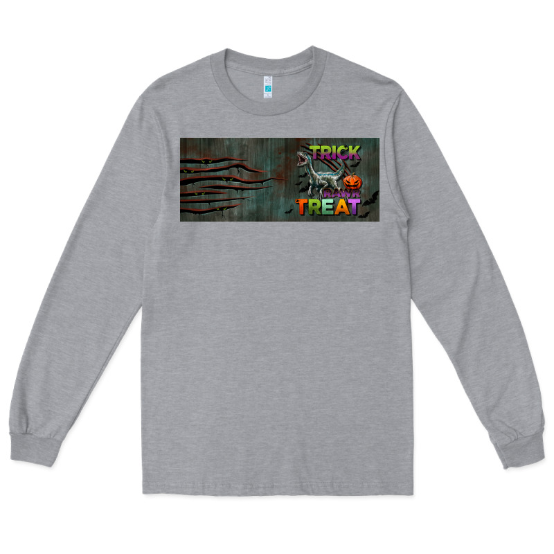 Trick Rawr Treat 15 Oz Mug Long Sleeve Tee by BundleAndBundleShop | Teevron