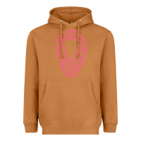 Meerkat Pink Ribbon Heavyweight Hoodie - artisFamous