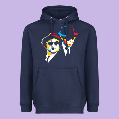 Blues Brothers Heavyweight Hoodie Designed By Artisfamous