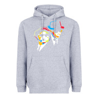 Heather Grey blues brothers Heavyweight Hoodie - artisFamous