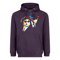 Plum blues brothers Heavyweight Hoodie - artisFamous