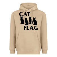 Mushroom cat flag Heavyweight Hoodie - artisFamous