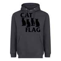 Smoke cat flag Heavyweight Hoodie - artisFamous