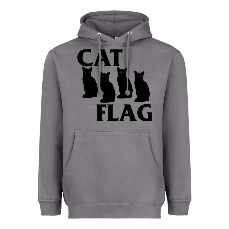 Cat Flag Heavyweight Hoodie by artisFamous | Teevron