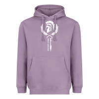 Lavender sparta krieger fitness   molon labe Heavyweight Hoodie - artisFamous