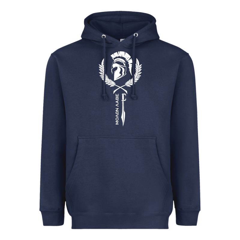Sparta Krieger Fitness   Molon Labe Heavyweight Hoodie by artisFamous | Teevron