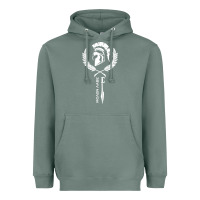 Sage sparta krieger fitness   molon labe Heavyweight Hoodie - artisFamous
