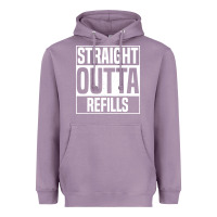 Lavender straight outta refills funny pharmacy technician pharmacist Heavyweight Hoodie - artisFamous