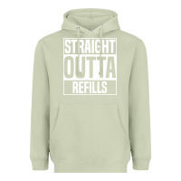 Matcha straight outta refills funny pharmacy technician pharmacist Heavyweight Hoodie - artisFamous