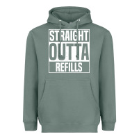 Sage straight outta refills funny pharmacy technician pharmacist Heavyweight Hoodie - artisFamous