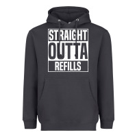 Smoke straight outta refills funny pharmacy technician pharmacist Heavyweight Hoodie - artisFamous