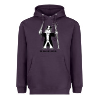 Plum you shall not pass go Heavyweight Hoodie - artisFamous
