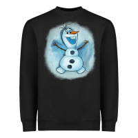 Black olaf snowman Heavyweight Sweatshirt - AdoDesignShop