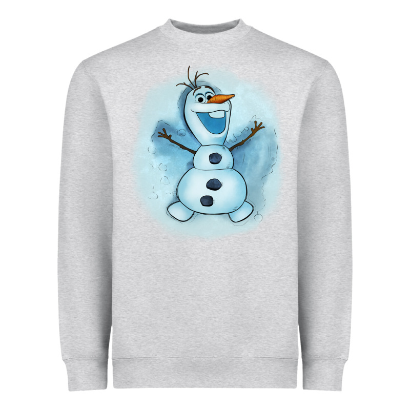 Olaf Snowman Heavyweight Sweatshirt by AdoDesignShop | Teevron